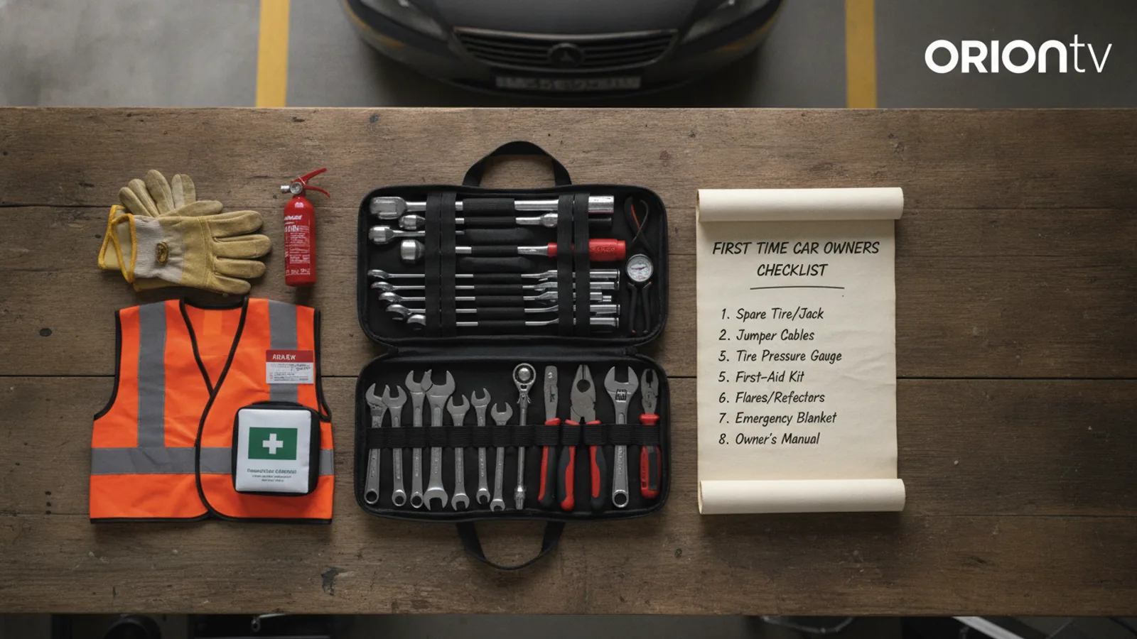 A Compact Toolkit For First Time Car Owners Checklist For First Time Readers cover image