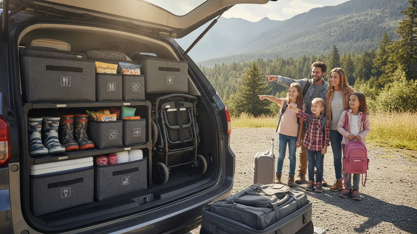 How To Choose A Practical Boot Organisation Setup For Family Travel cover image